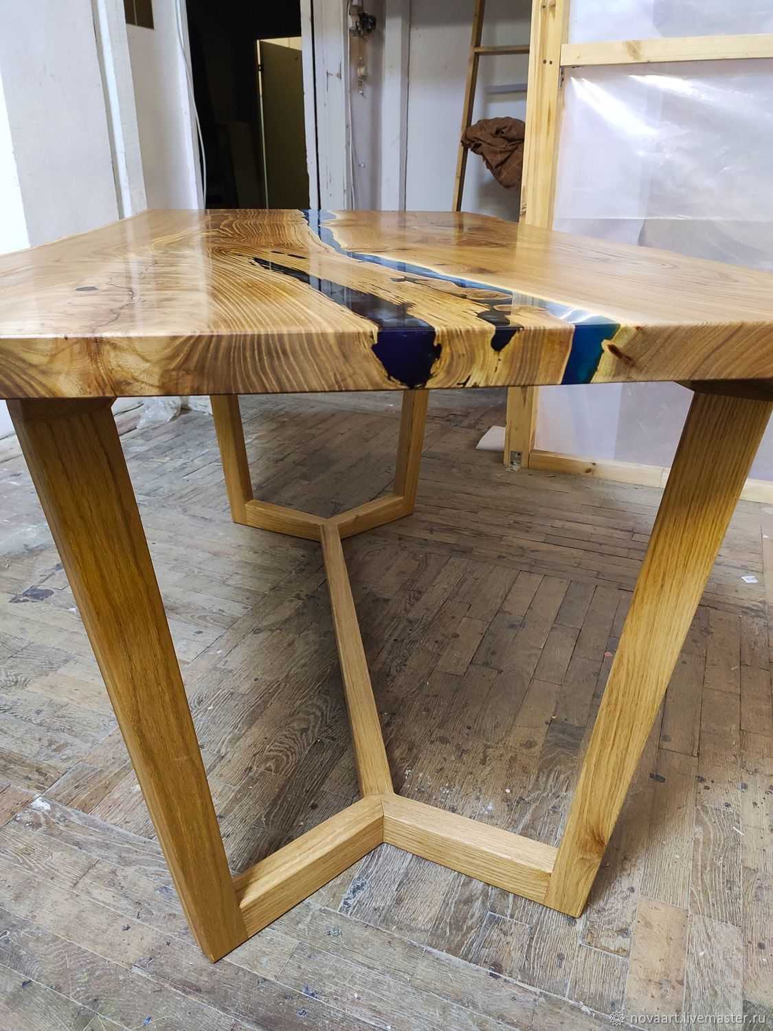 Как сделать стол из дерева своими руками