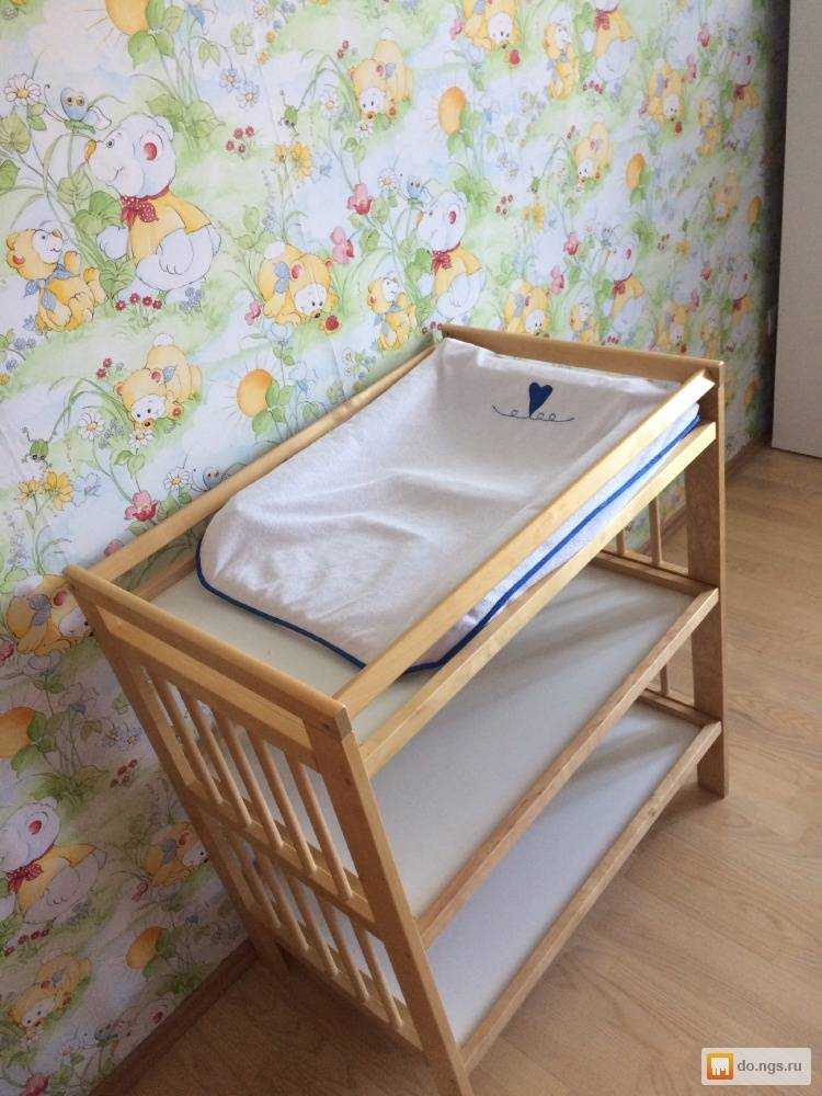 Пеленальный столик для новорожденных - обзор лучших вариантов