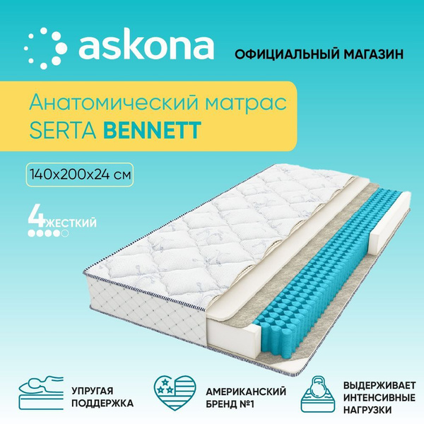 Отзывы о матрасах serta (серта): astoria, дорси, sanders, dorsey и других моделях