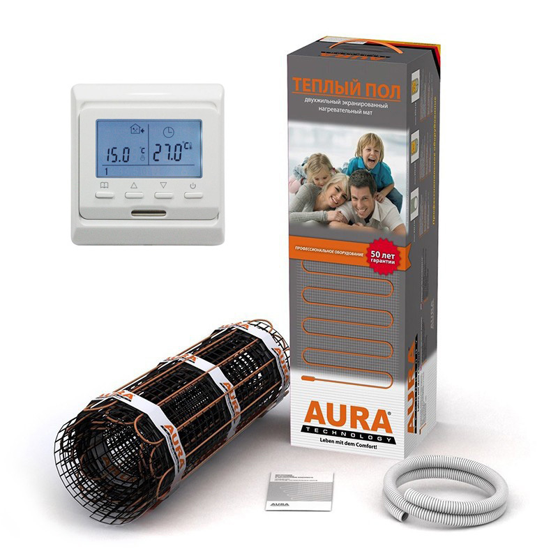Теплый пол под плитку aura: обзор, рейтинг, фото и описание