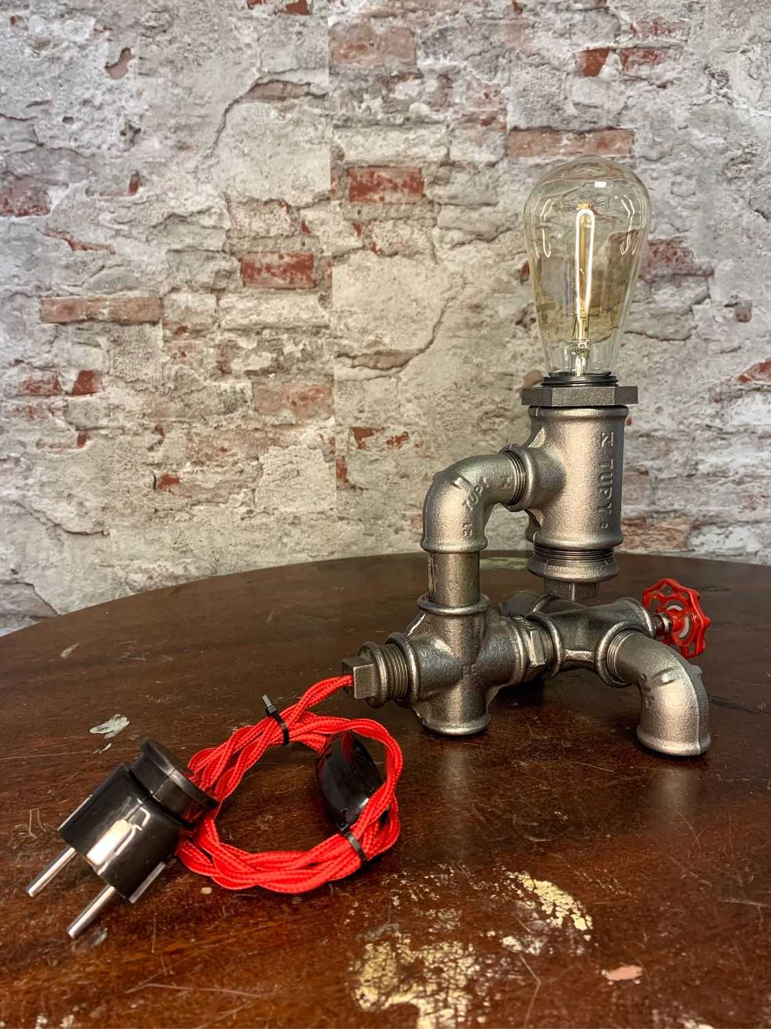 Люстра лофт своими руками: поделки из сантехнических труб, светильник (лампа, торшер) в индустриальном стиле