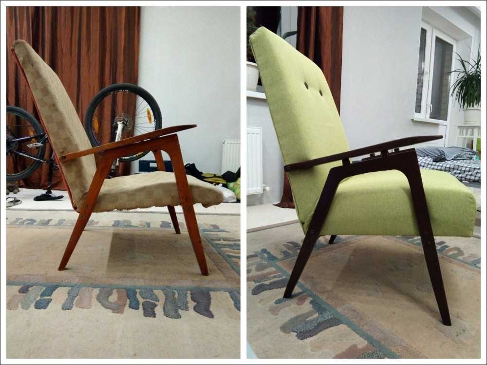 Сделать из старого стула кресло