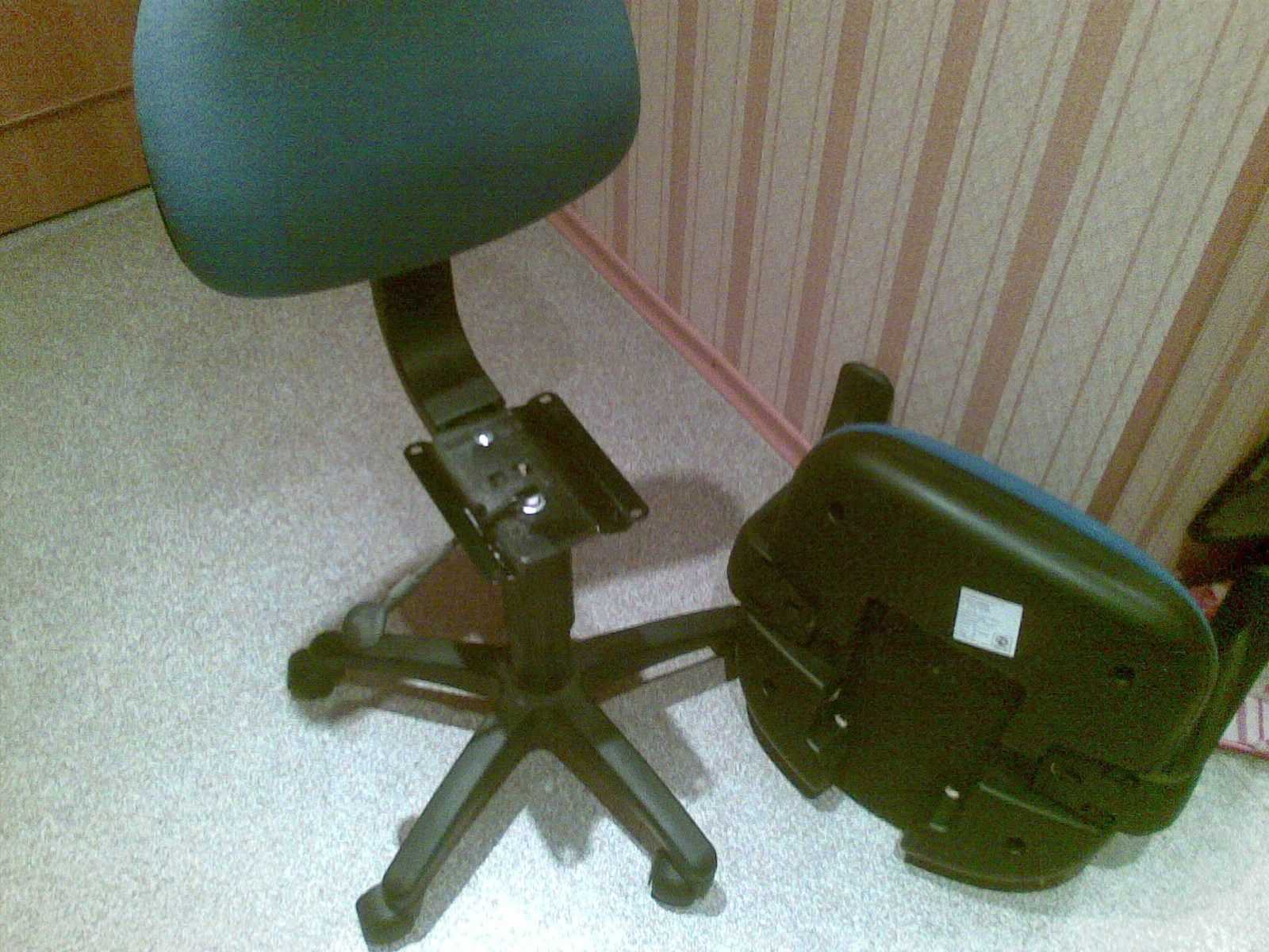 устранение скрипа офисного кресла