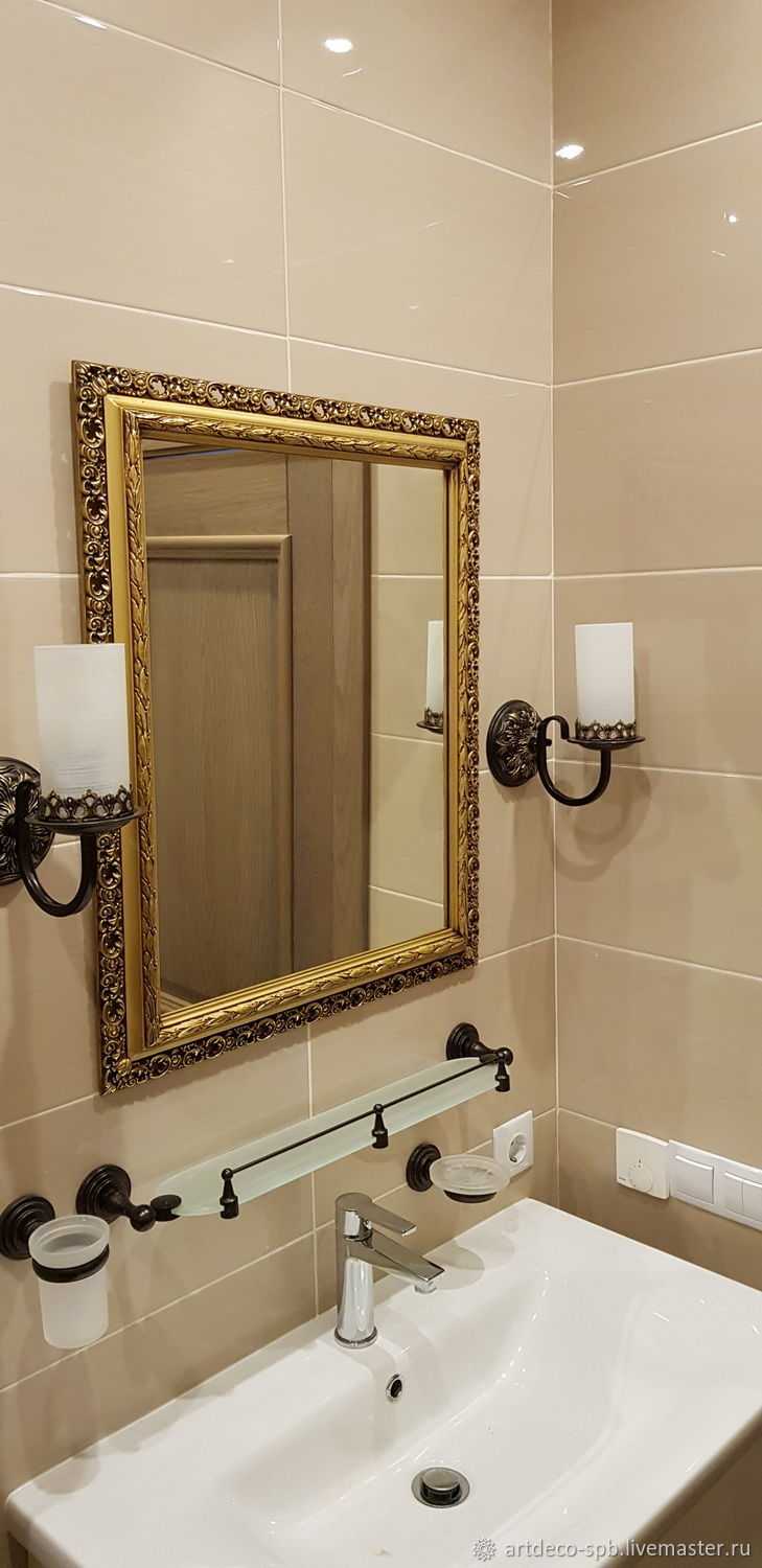 Монтаж зеркала в ванной на плитку. как правильно повесить зеркало в ванной комнате на плитку