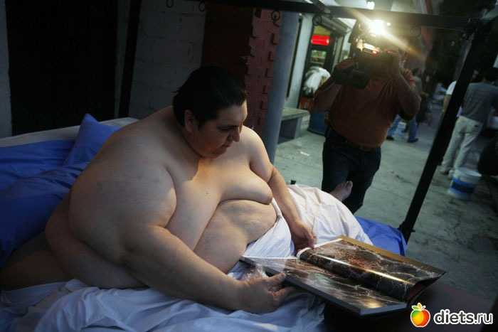 Сколько едят самые толстые люди на свете | интересный сайт