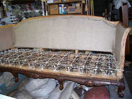 Ремонт дивана: замена пружинного блока своими руками