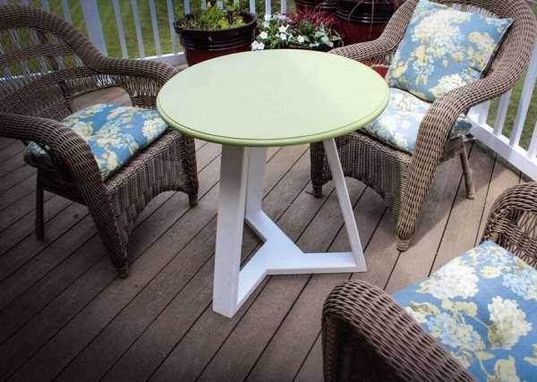 Круглый стол из дерева Как сделать своими руками круглый стол Выбор типа конструкции для создания Обработка и внешняя отделка
