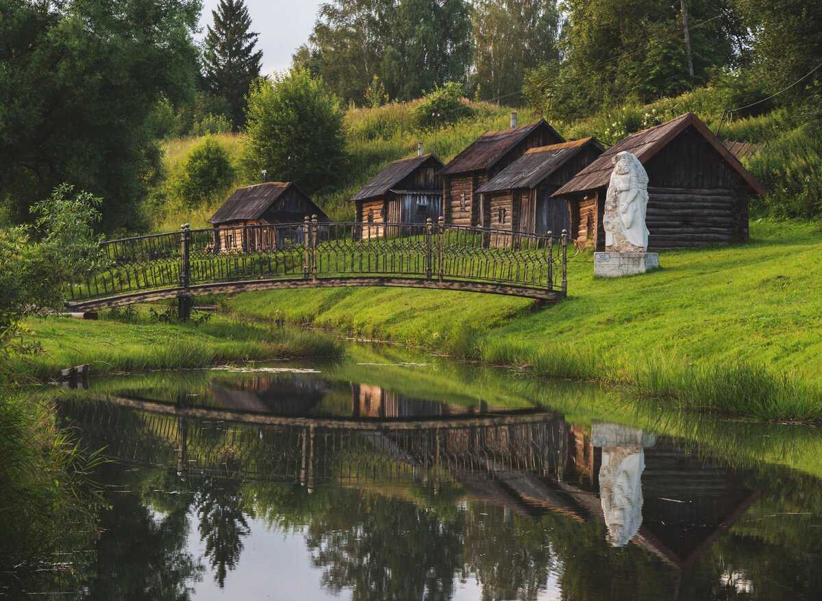 Красивые деревни в россии фото