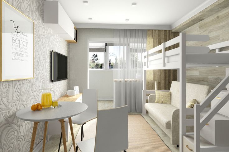 Дизайн квартиры 30 кв.м. - 80 фото интерьеров после ремонта, красивые идеи