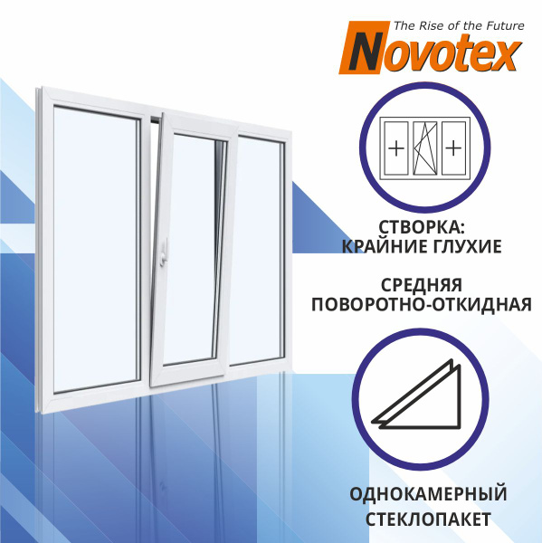 Оконный пвх профиль новотекс (novotex) | окно у дома