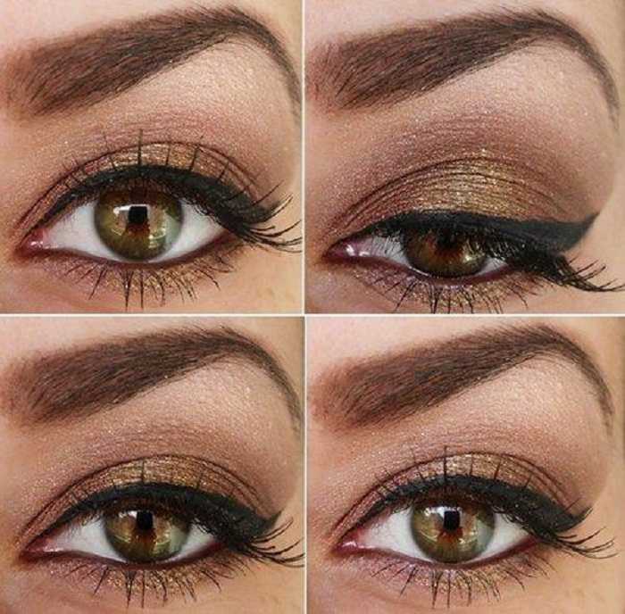 Как сделать красивый макияж глаз. макияж по цвету глаз