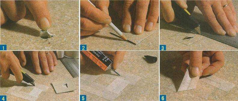 Как отремонтировать линолеум на полу: 10 простых способов