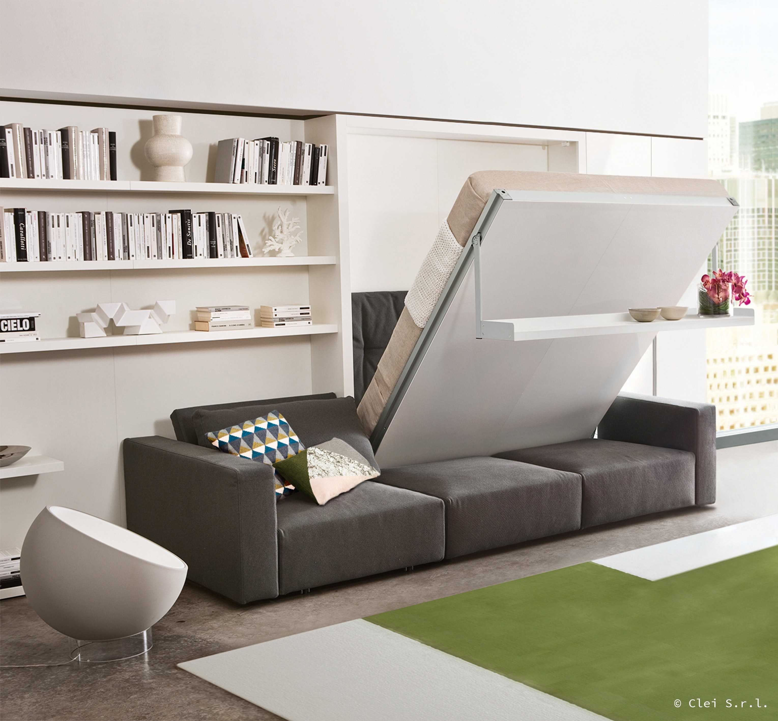 Мебель-трансформер: кровать, диван и шкаф в одном флаконе