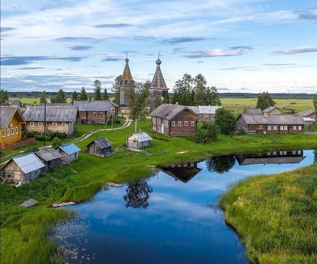 Деревня Ошевенский Погост
