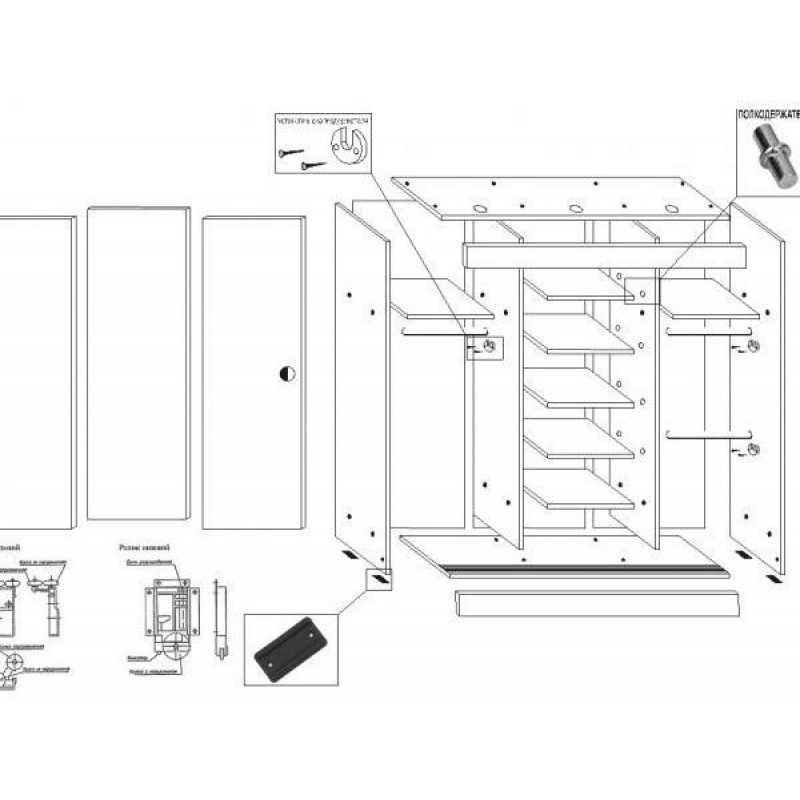 Раздвижные системы для шкафов-купе – рациональное использование пространства