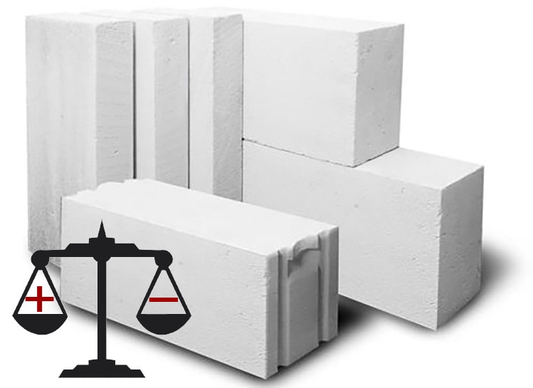 Дом из газобетонных блоков. плюсы и минусы
