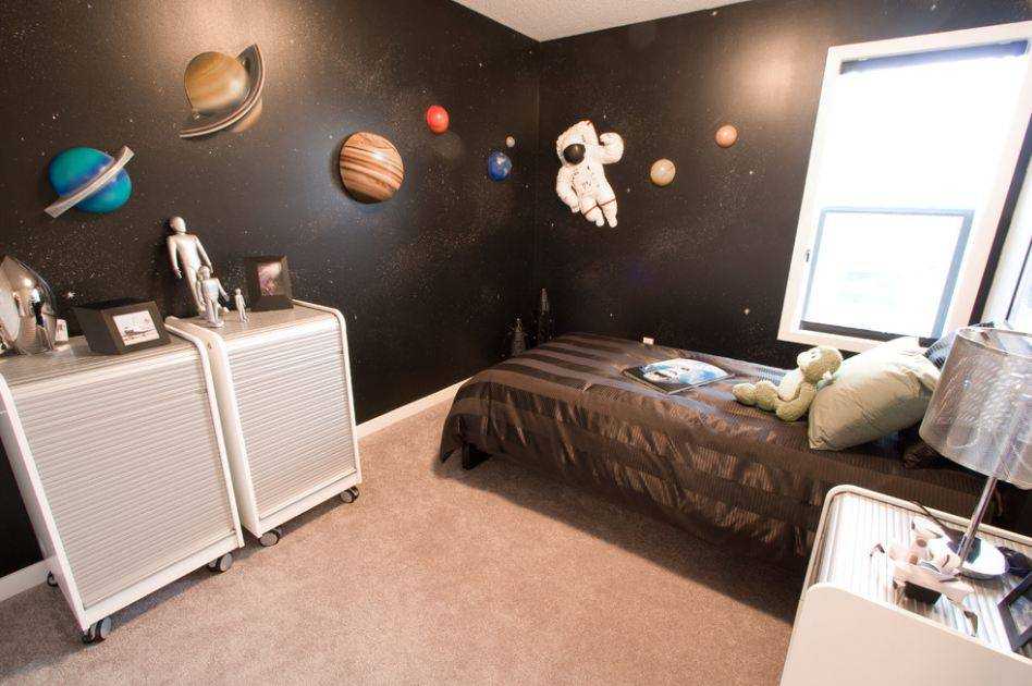 Как оформить комнату в стиле космос: фото, советы, идеи