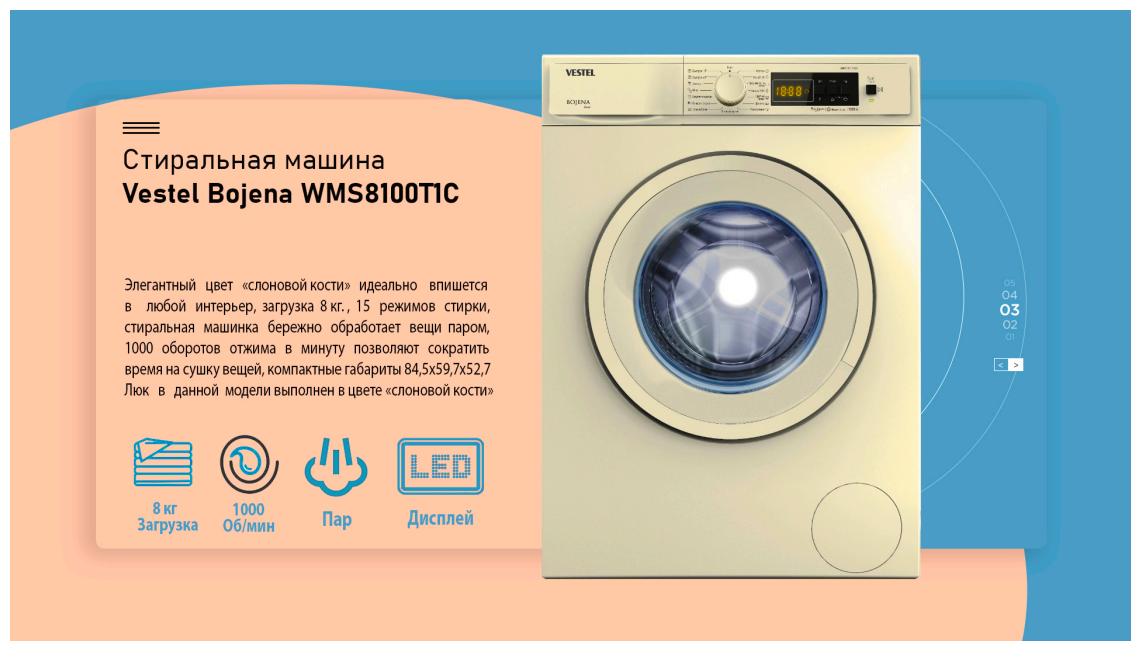 Стиральные машины вестел (vestel)