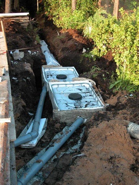 Преимущества оборудования септика из еврокубов