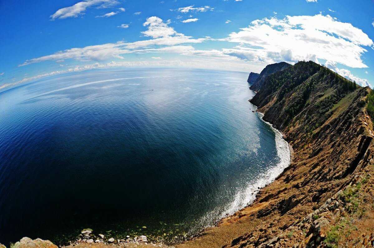 Байкал самое глубокое озеро в мире.Ольхон