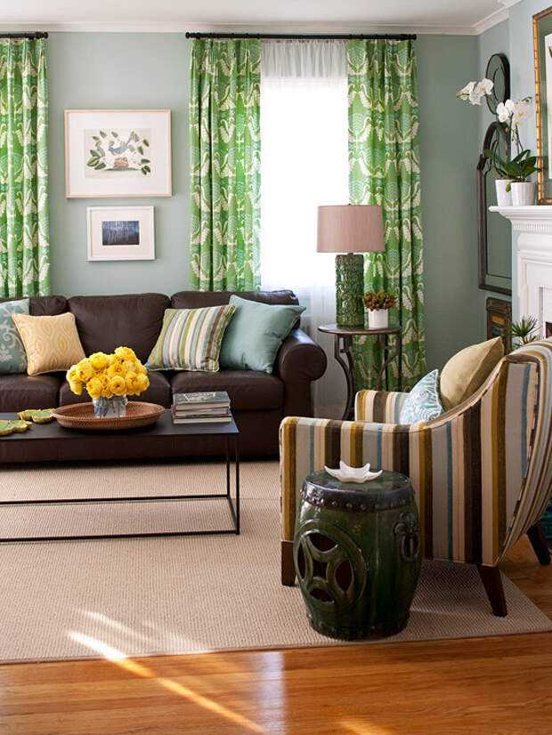 Цвет дивана, популярные решения, полезные советы дизайнеров