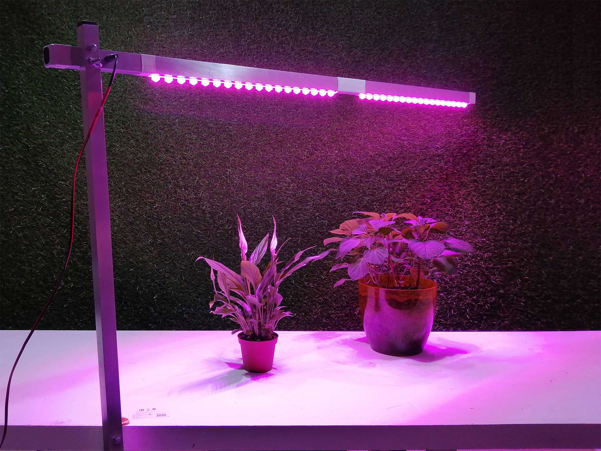 К нам на обзор попал светодиодный фитосветильник для искусственного освещения растений с ёмким, но вполне конкретным названием — «Grow Up 60 Вт - Full spectrum» от российской компании «Good Grow»