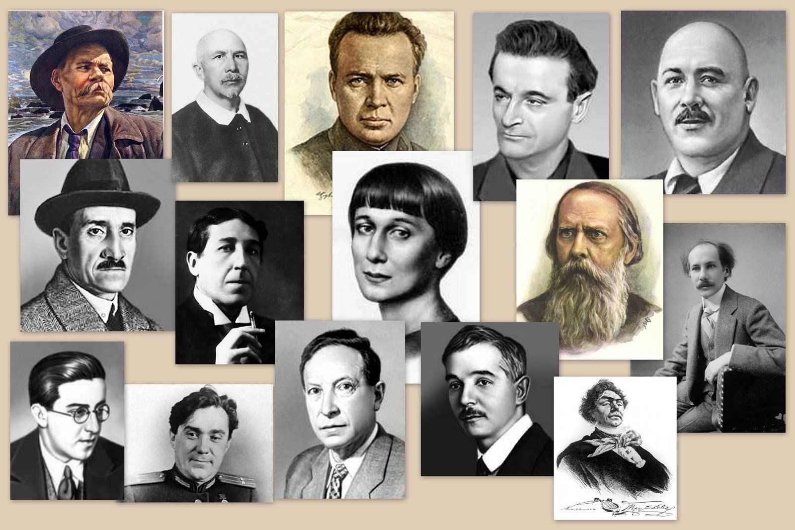 Писатели россии